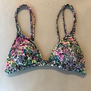 Victoria’s Secret graffiti bikini top